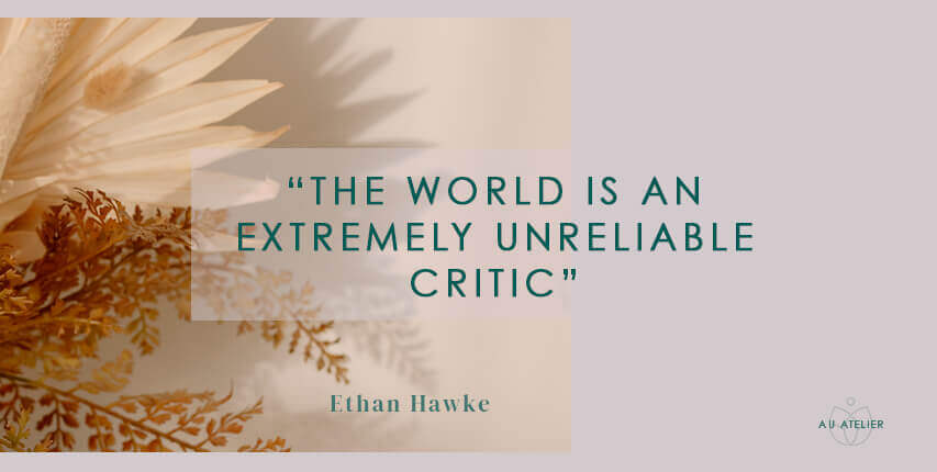 the world is an extremely unreliable critic